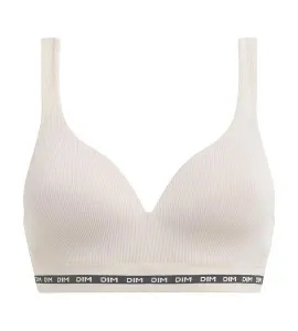 DIM ICONS PADDED SEAMLESS BRA - Dámska vystužená podprsenka - smotanová