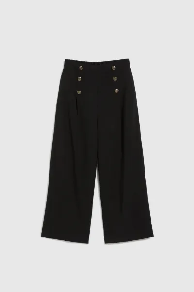 Marisse Women's Trousers L-Sp-4331 Black