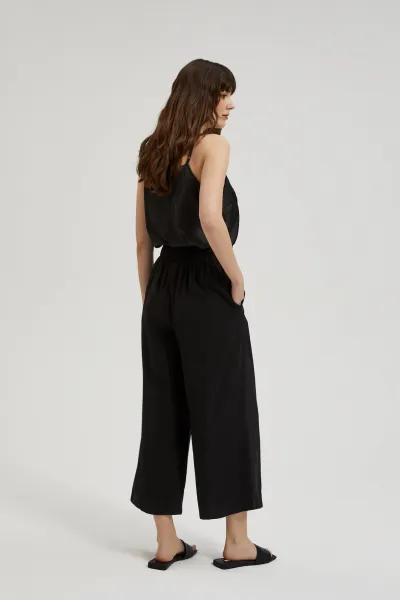 Marisse Women's Trousers L-Sp-4331 Black
