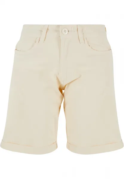 Women's Organic Cotton Bermuda Trousers - Beige
