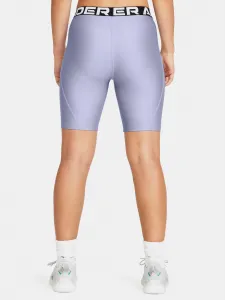 Svetlo fialové dámske športové kraťasy Under Armour UA HG Authentics 8in Short