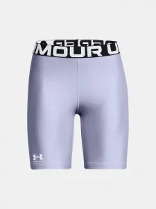 Svetlo fialové dámske športové kraťasy Under Armour UA HG Authentics 8in Short