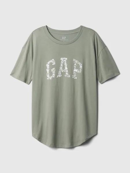 Zelené dámske tričko s logom GAP