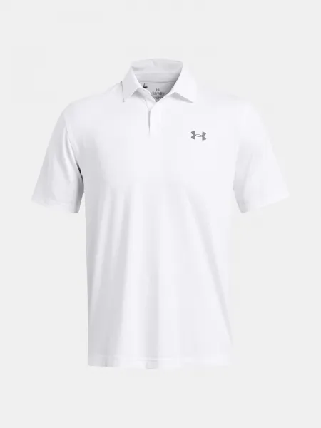 |Biele pánske polo tričko Under Armour UA T2G Polo