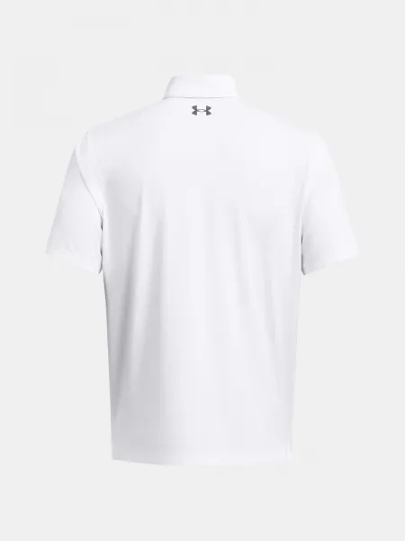 |Biele pánske polo tričko Under Armour UA T2G Polo