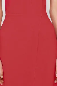 Trendyol Red Corset Detailed Woven Long Evening Dress