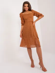 Dress-LK-SK-509372.45-light brown