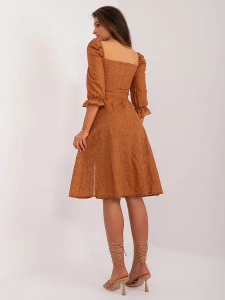 Dress-LK-SK-509372.45-light brown