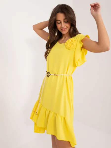 Dress-DHJ-SK-8921.98-yellow