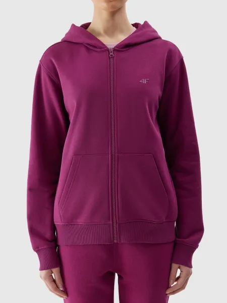 Women's sweatshirt 4F - purple