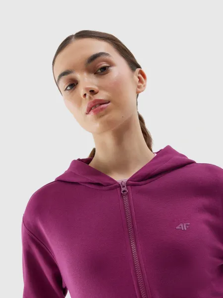 Women's sweatshirt 4F - purple