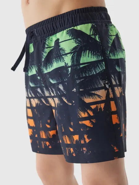 4F Boys' Beach Shorts - Multicolored