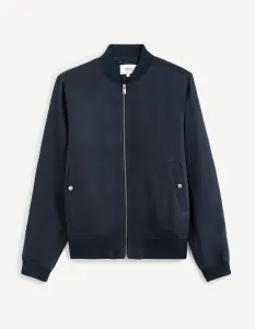 Tmavomodrý pánsky bomber Celio Dulino