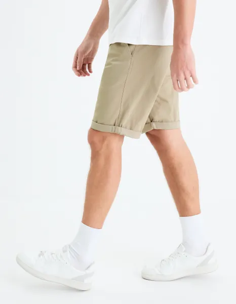 CELIO BOCHINOBM Pánske bermudy, béžová, veľkosť