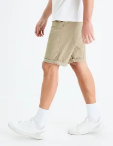 CELIO BOCHINOBM Pánske bermudy, béžová, veľkosť