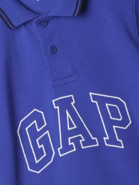 Tmavomodré chlapčenské polo tričko GAP s logom
