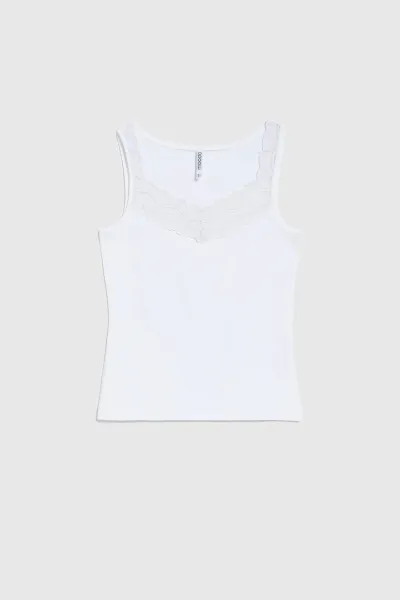 Marisse Women's Blouse L-Ts-4385 White