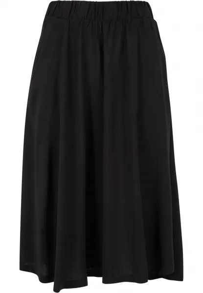 Women's viscose skirt - black