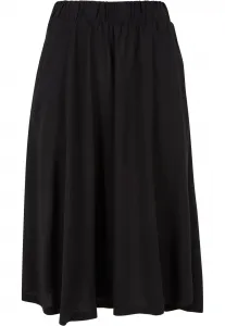 Women's viscose skirt - black