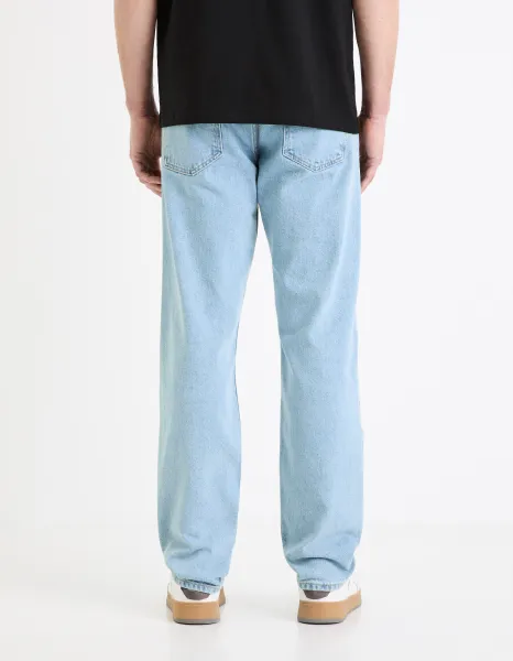 Svetlomodré pánske džínsy Celio C15 straight Fodroit 30