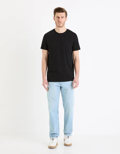 Svetlomodré pánske džínsy Celio C15 straight Fodroit 30