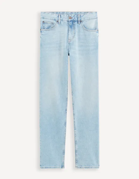 Svetlomodré pánske džínsy Celio C15 straight Fodroit 30