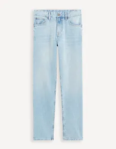 Svetlomodré pánske džínsy Celio C15 straight Fodroit 30