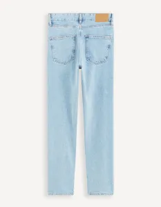 Svetlomodré pánske džínsy Celio C15 straight Fodroit 30