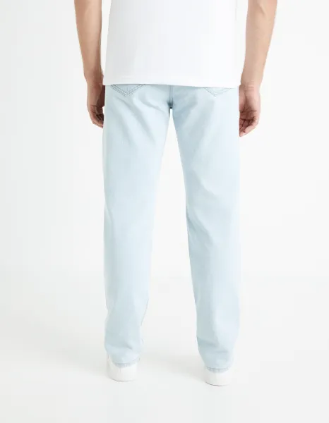 Svetlomodré pánske rifle Celio Foloose