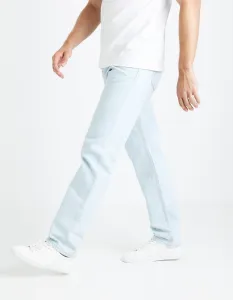 Svetlomodré pánske rifle Celio Foloose