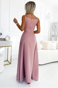 Elegant maxi long dress with straps Numoco