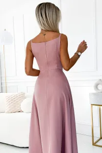 Elegant maxi long dress with straps Numoco