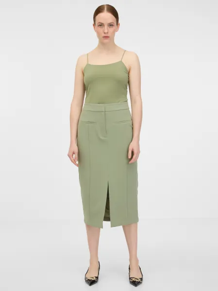 Khaki dámsky top ORSAY