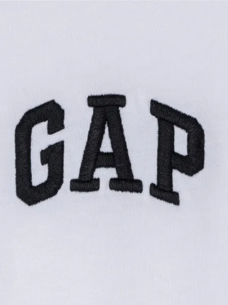 Biele dámske tričko s logom GAP
