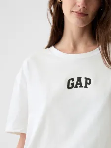 Biele dámske tričko s logom GAP