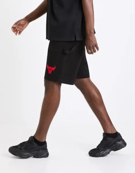 Čierne pánske kraťasy Celio NBA Chicago Bulls