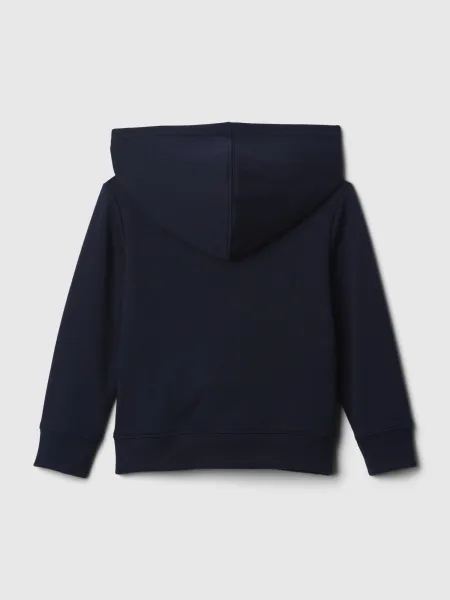 Tmavomodrá dievčenská mikina s logom GAP
