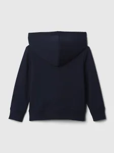 Tmavomodrá dievčenská mikina s logom GAP