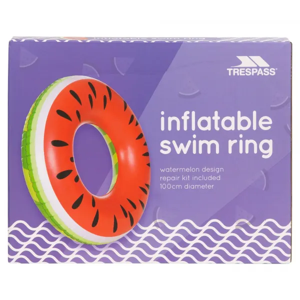 Inflatable swimming ring Trespass Watermelon