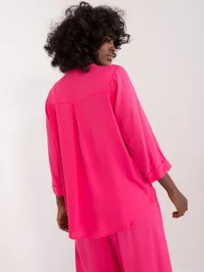 Blouse-D73761M11174A-fuchsia