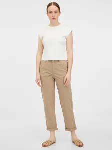 Orsay Beige Women's Trousers - Ladies