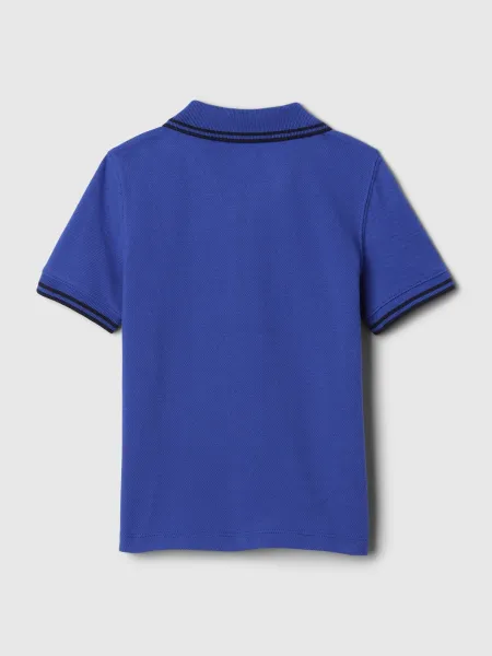 Tmavomodré chlapčenské polo tričko s logom GAP