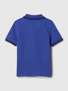 Tmavomodré chlapčenské polo tričko s logom GAP