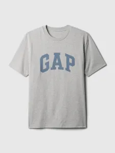 Šedé pánske tričko s logom GAP