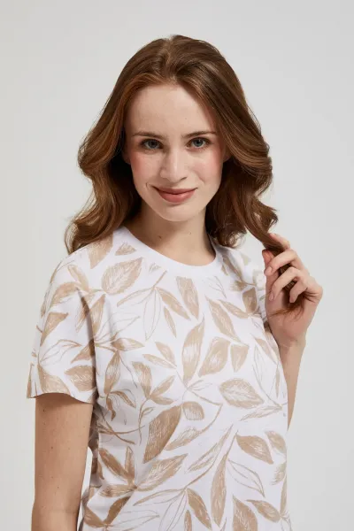 Marisse Women's Blouse L-Ts-4359 Beige