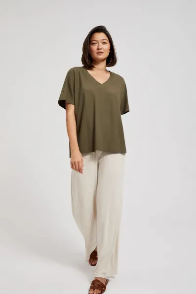 Marisse Women's Blouse L-Ts-4404 D.Olive
