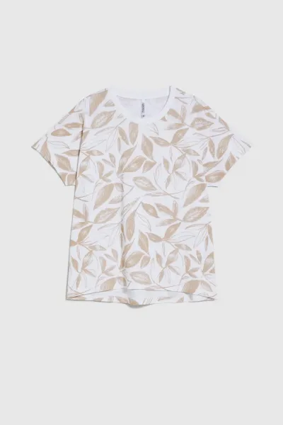 Marisse Women's Blouse L-Ts-4359 Beige