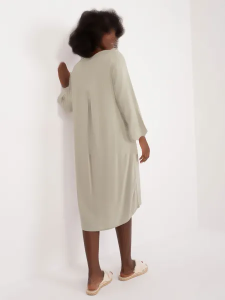Dress-D73761M30430A-khaki