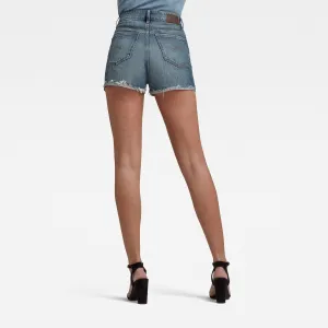 G-STAR Krátke nohavice - Tedie Ultra High Short rp Wmn riflové