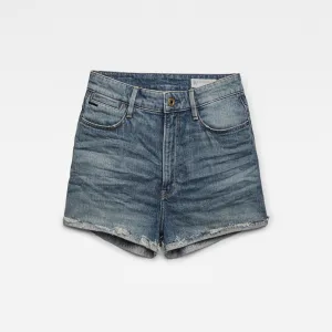 G-STAR Krátke nohavice - Tedie Ultra High Short rp Wmn riflové